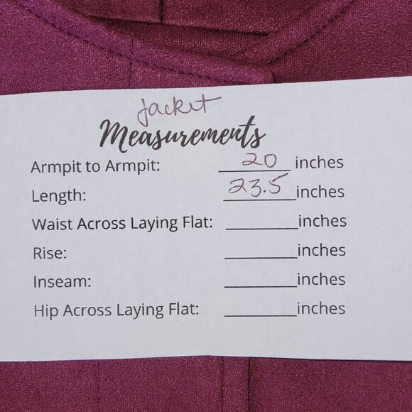 Chico's Monrovia Knee Length Dress & Jacket Eggplant Purple SZ L 12-14 Chico's 2 - Picture 16 of 16